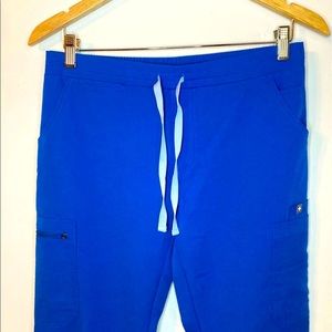 FIGS Yolanda skinny pants royal blue
